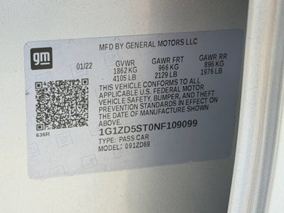 2022 Chevrolet Malibu LT