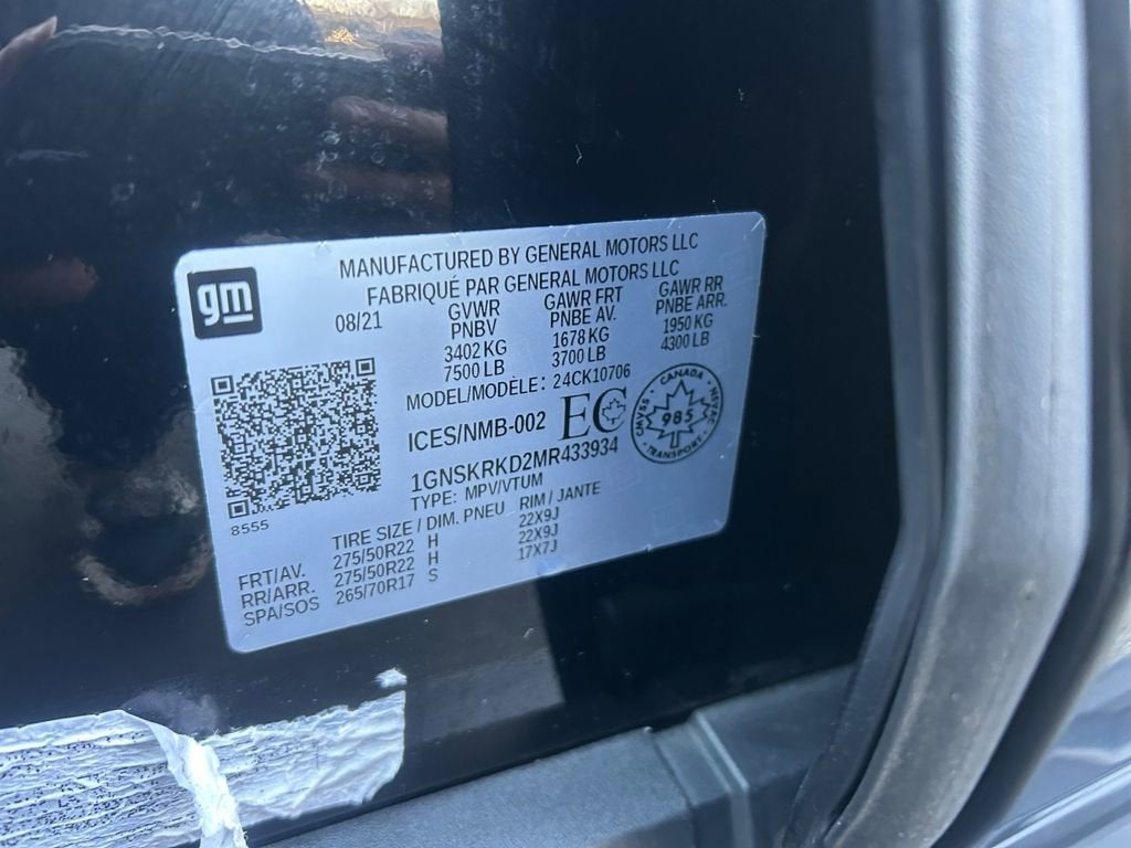 2021 Chevrolet Tahoe RST