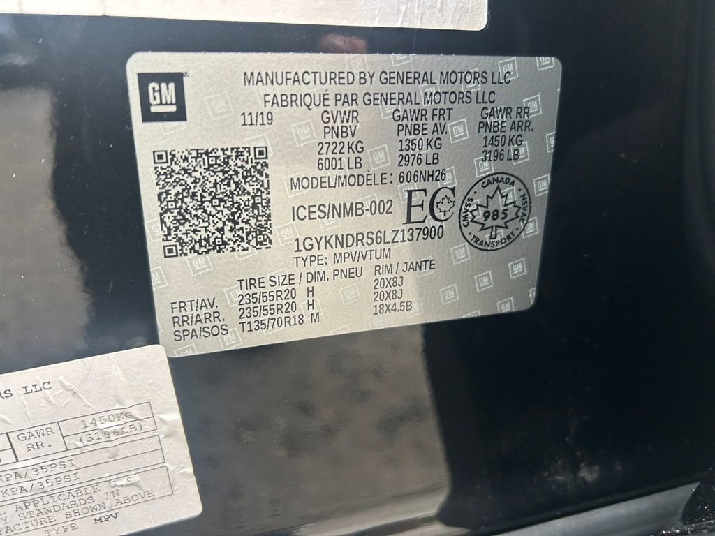 2020 Cadillac XT5 Premium Luxury