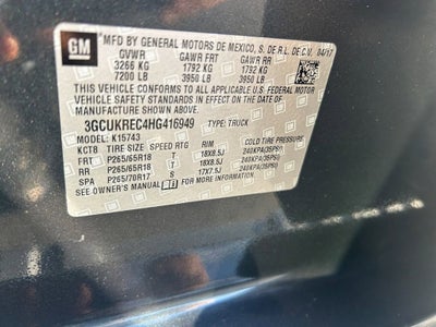 2017 Chevrolet Silverado 1500 LT