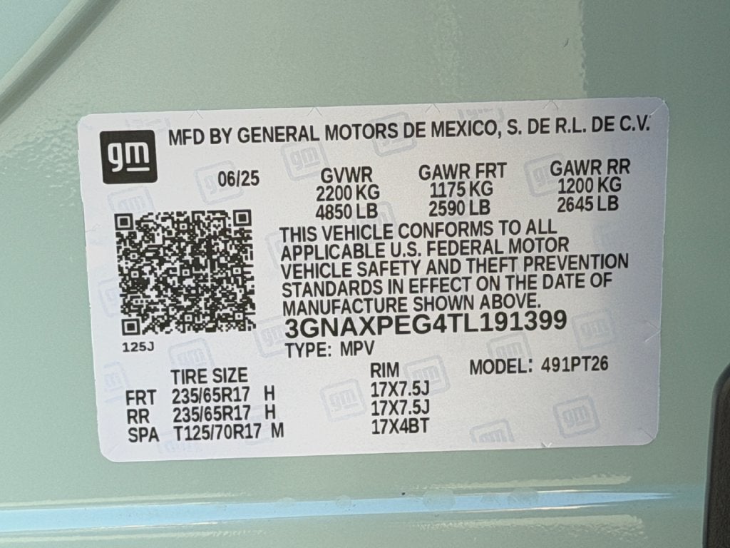 2026 Chevrolet Equinox LT