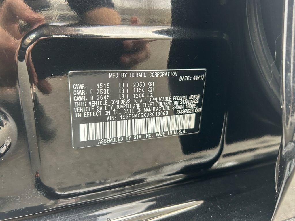 2018 Subaru Legacy Premium