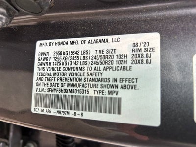 2021 Honda Pilot Elite