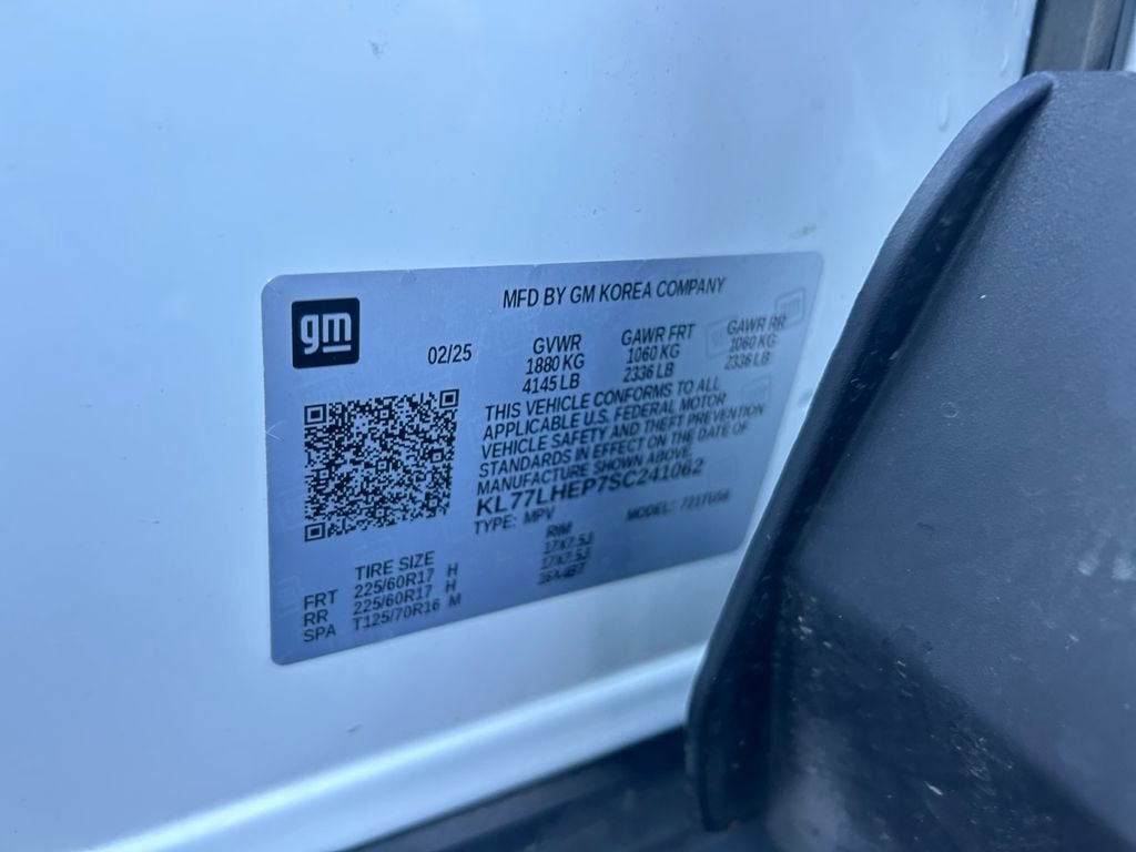 2025 Chevrolet Trax LT