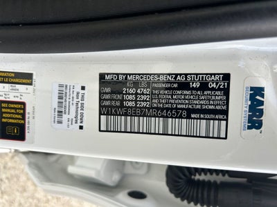 2021 Mercedes-Benz C-Class C 300