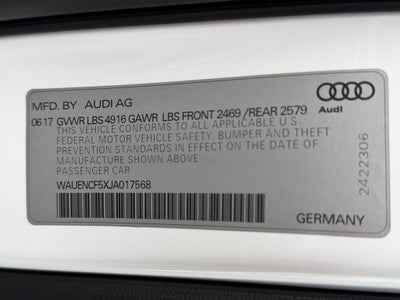 2018 Audi A5 2.0T Premium