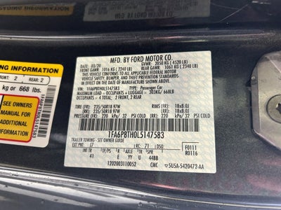 2020 Ford Mustang EcoBoost