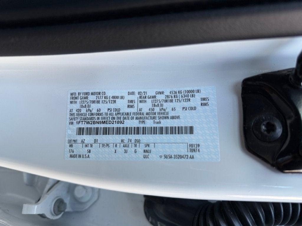 2021 Ford Super Duty F-250 SRW Lariat
