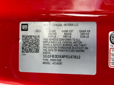 2023 Chevrolet Camaro 1LT