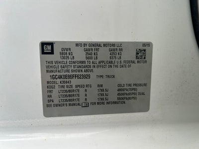 2015 Chevrolet Silverado 3500 HD LTZ