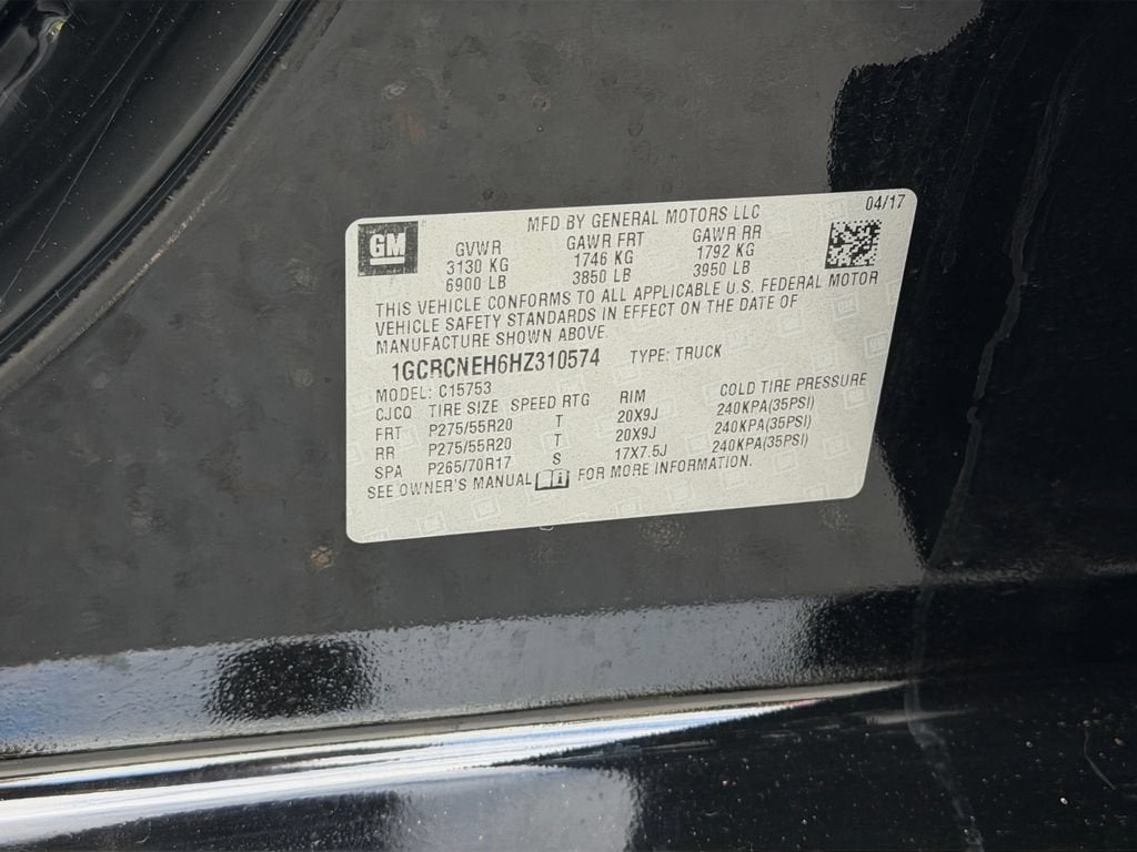 2017 Chevrolet Silverado 1500 Work Truck