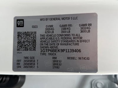2023 GMC Canyon Elevation
