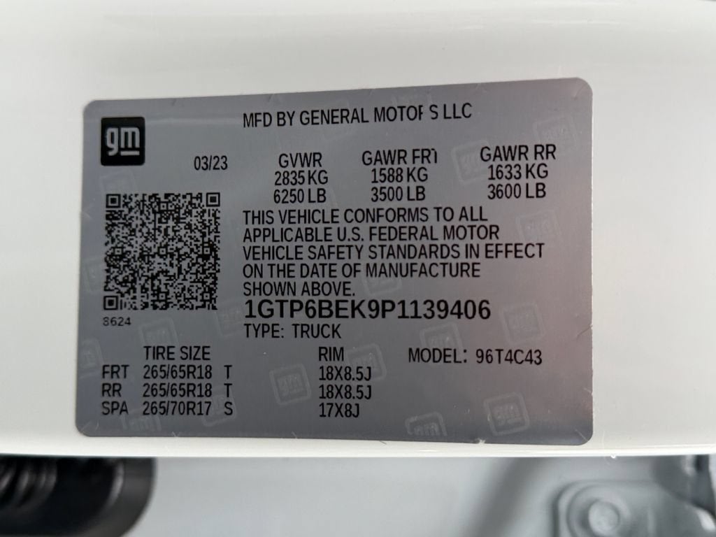 2023 GMC Canyon Elevation