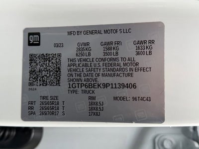 2023 GMC Canyon Elevation