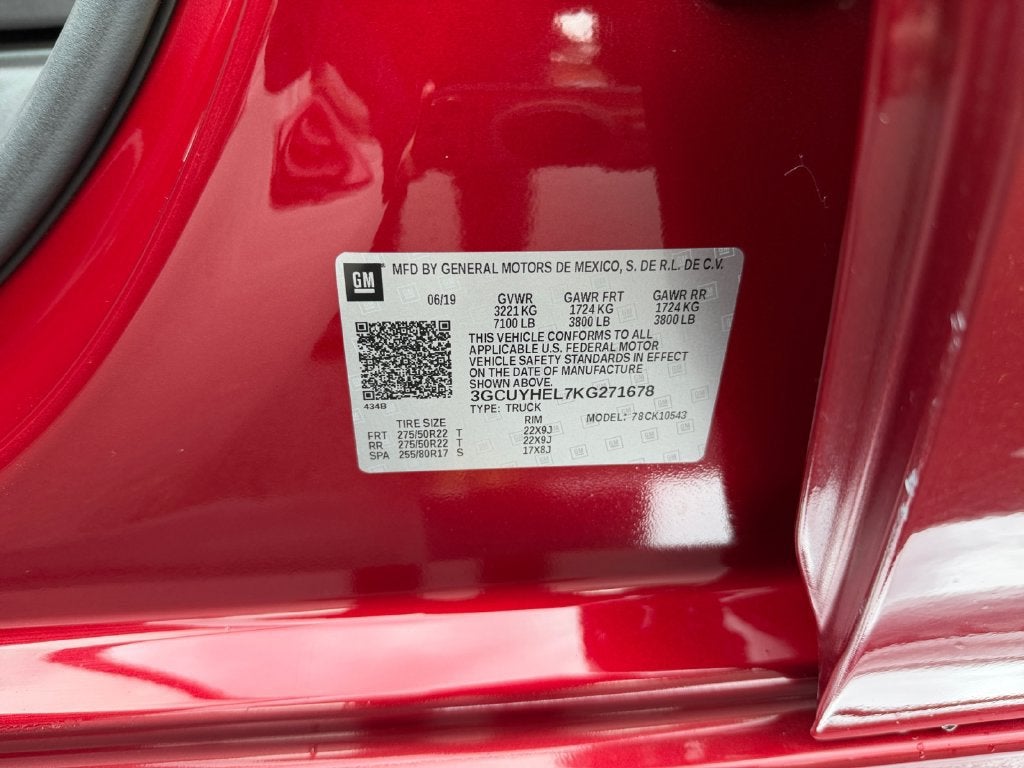2019 Chevrolet Silverado 1500 High Country