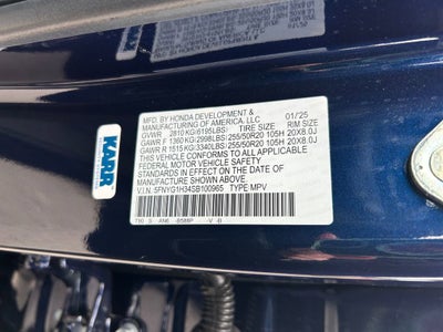 2025 Honda Pilot Sport