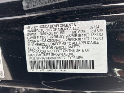 2025 Honda Pilot TrailSport