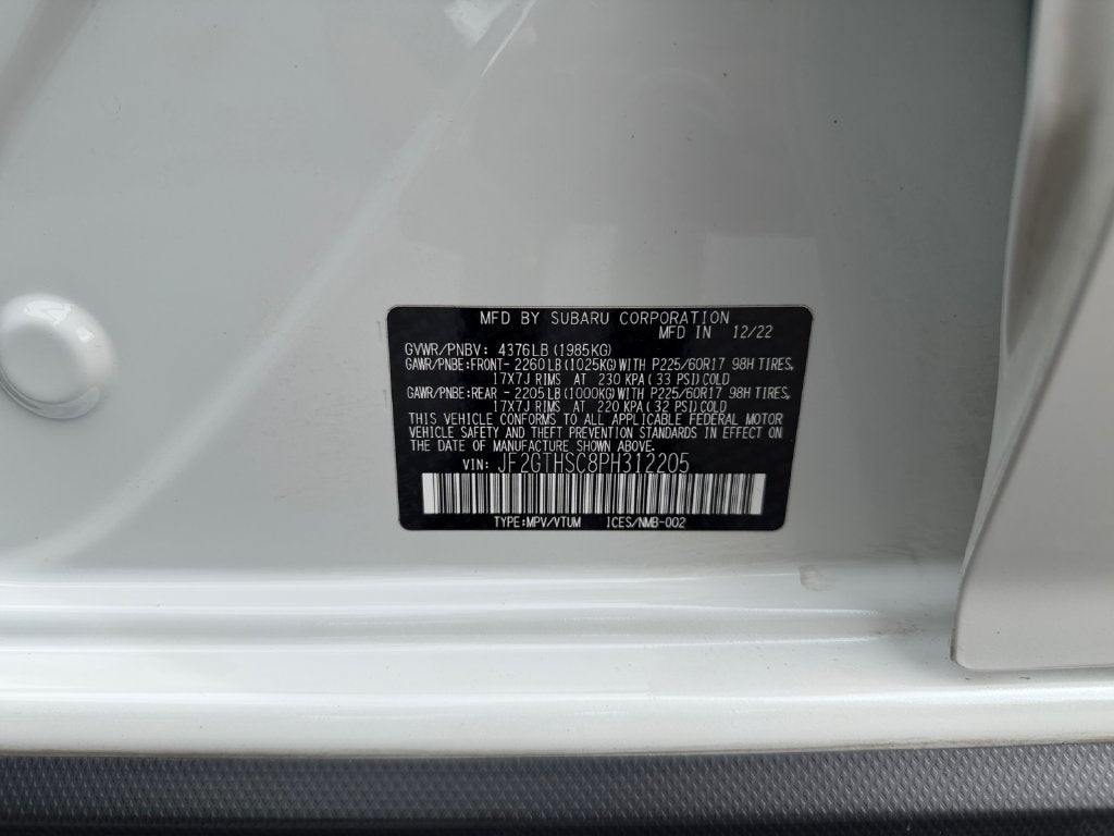 2023 Subaru Crosstrek Sport
