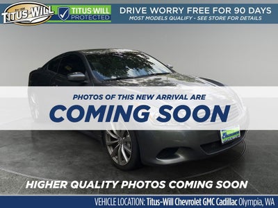 2010 INFINITI G37 Coupe Sport