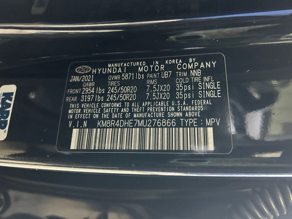 2021 Hyundai Palisade SEL