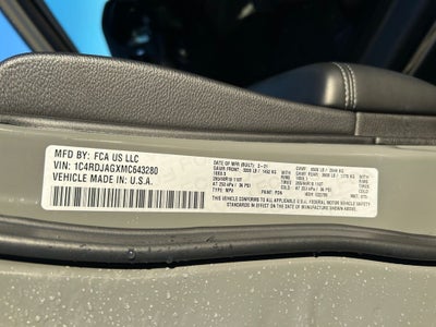 2021 Dodge Durango SXT Plus