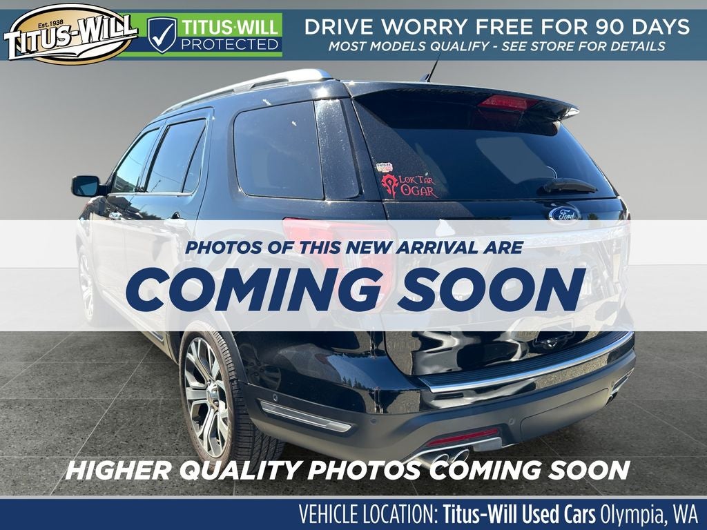 2018 Ford Explorer Platinum