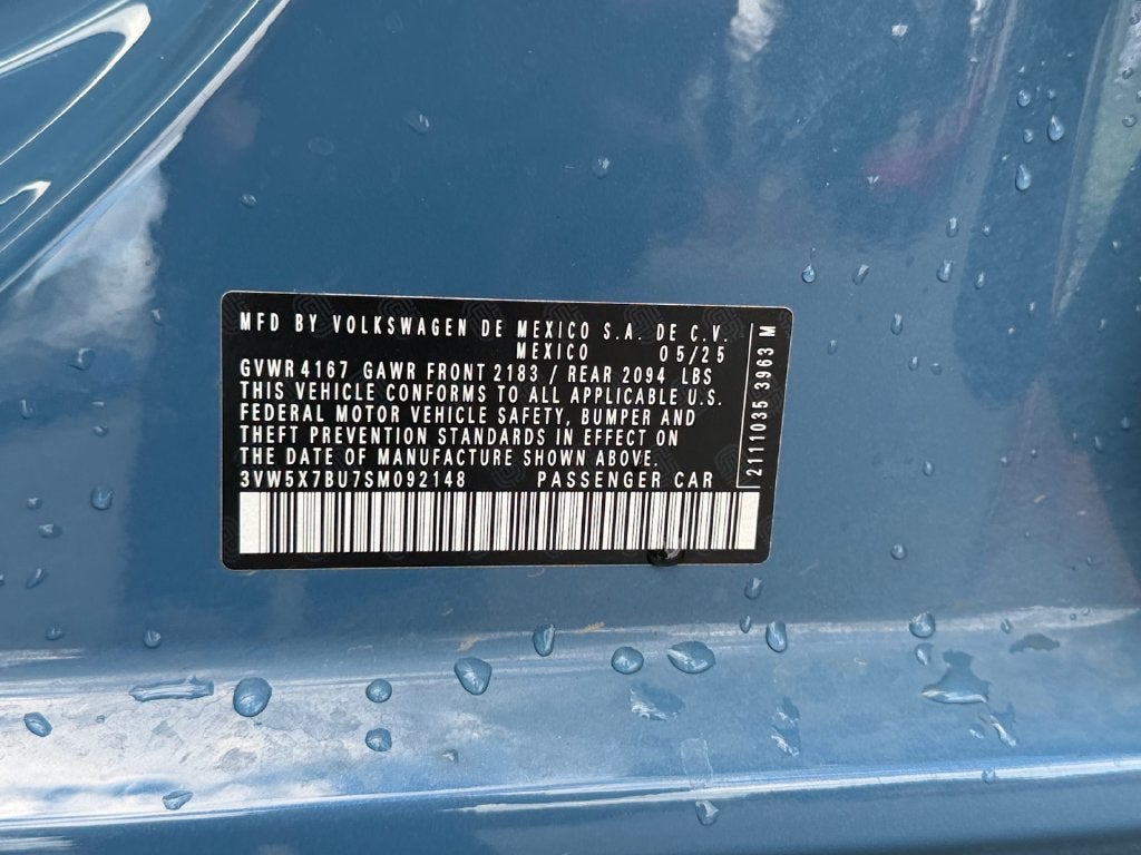 2025 Volkswagen Jetta 1.5T S
