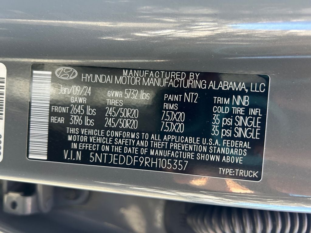 2024 Hyundai Santa Cruz Limited