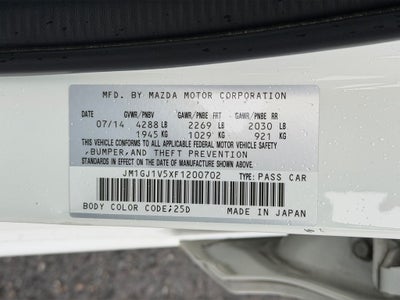 2015 Mazda Mazda6 i Touring