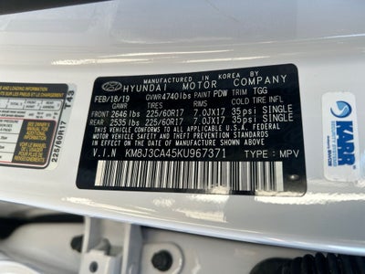 2019 Hyundai Tucson Value