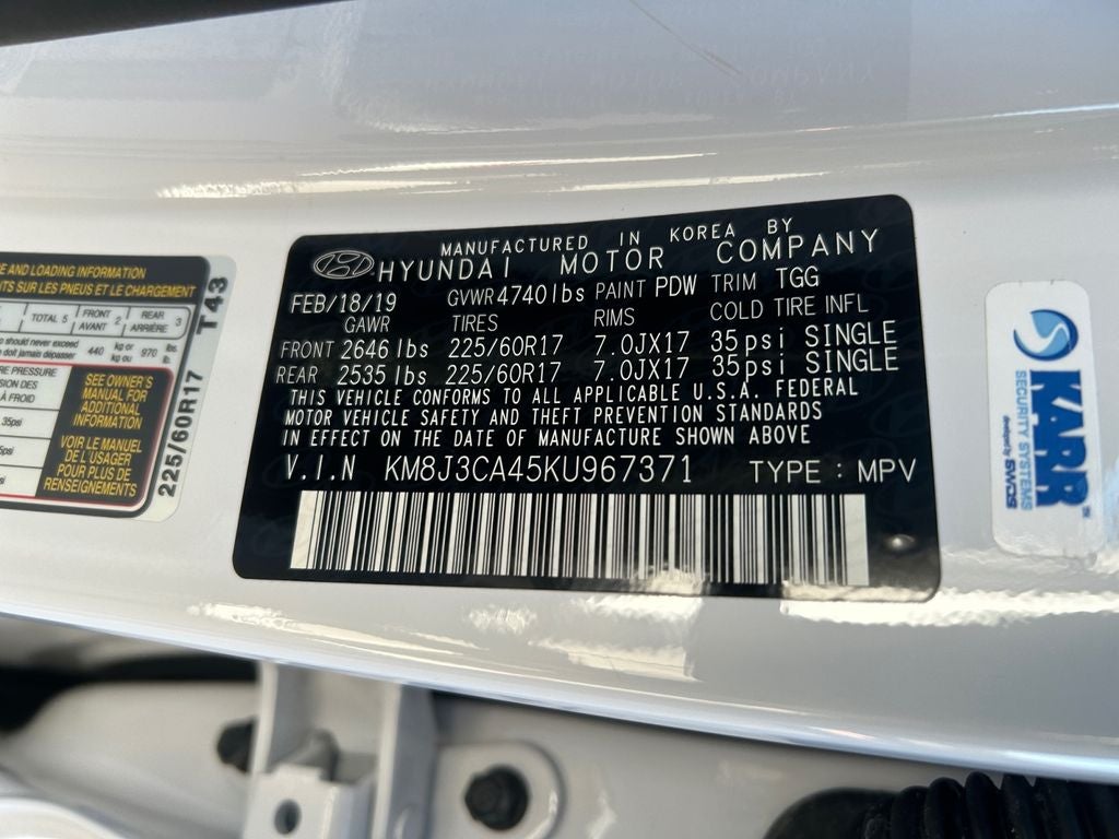 2019 Hyundai Tucson Value