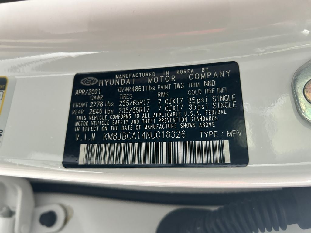 2022 Hyundai Tucson Hybrid Blue