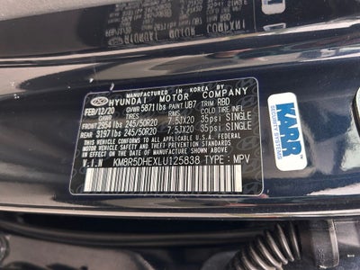 2020 Hyundai Palisade Limited