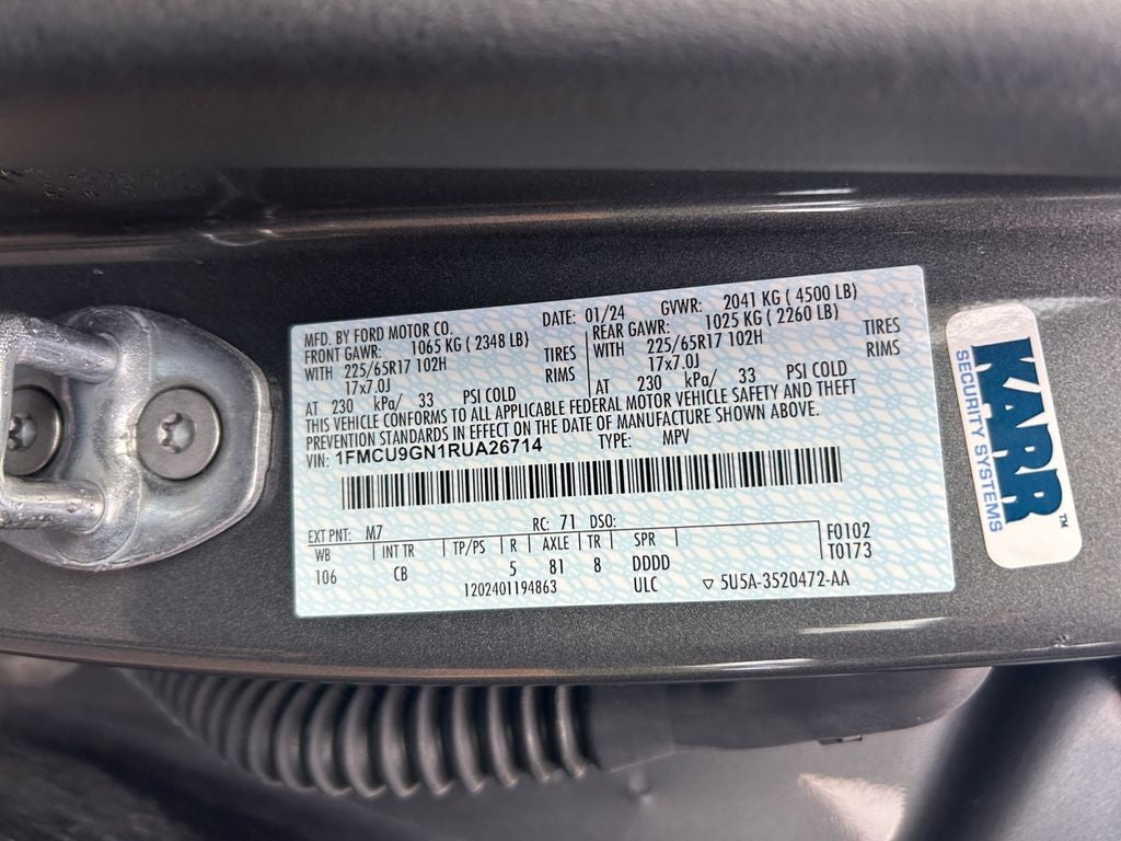 2024 Ford Escape Active