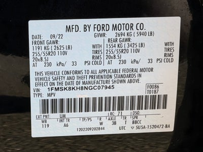 2022 Ford Explorer ST-Line