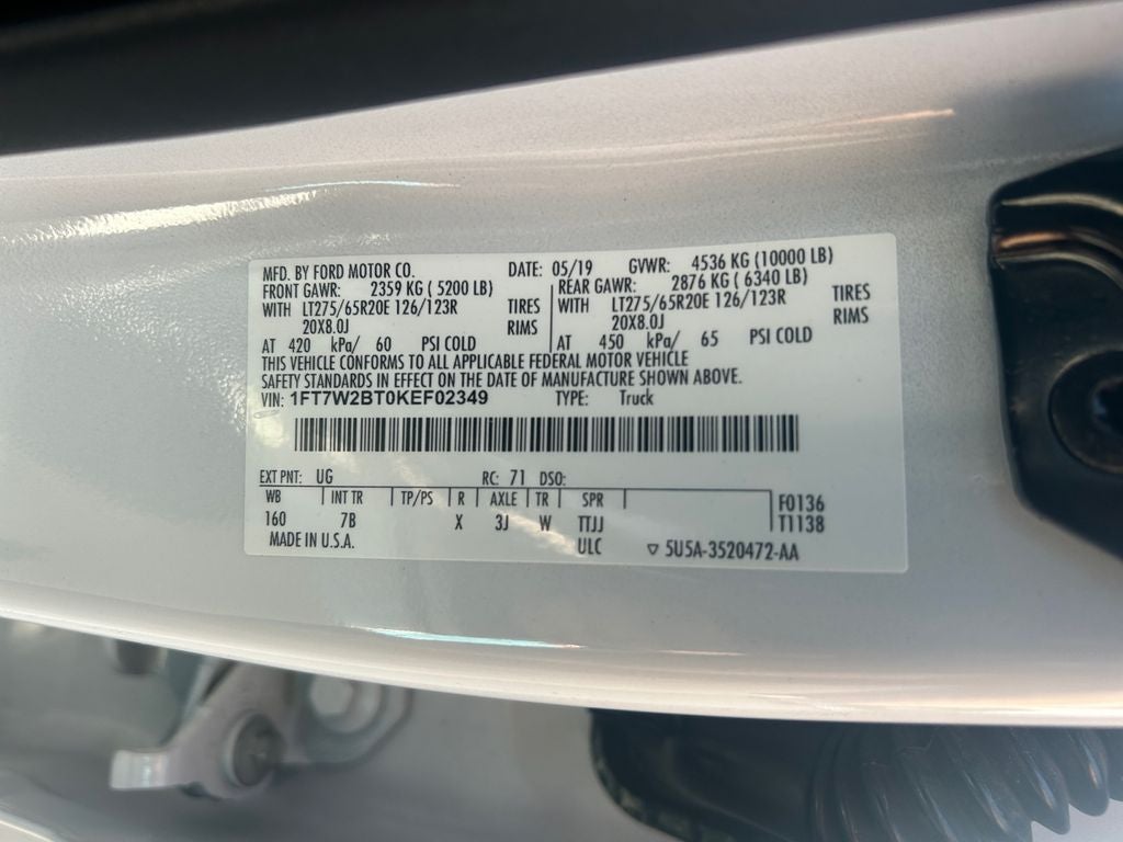 2019 Ford F-250SD Platinum