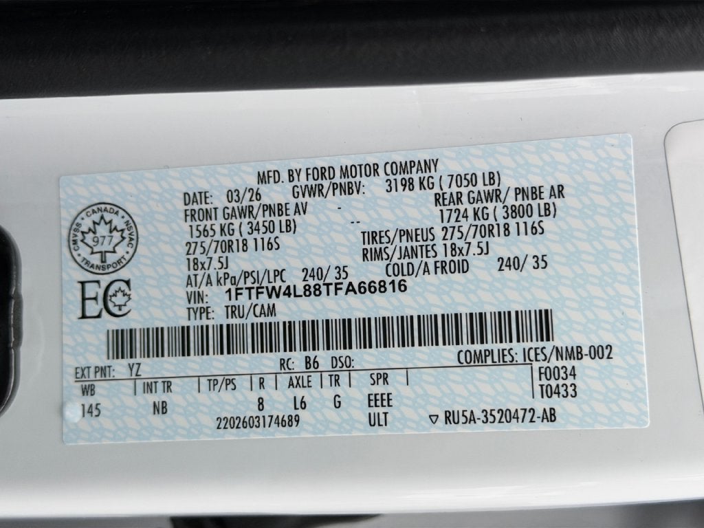 2026 Ford F-150 Tremor