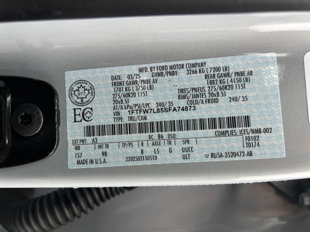 2025 Ford F-150 Platinum