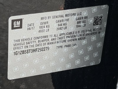 2017 Chevrolet Malibu LS 1LS