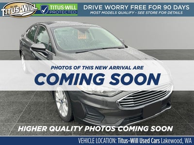 2019 Ford Fusion Hybrid SE