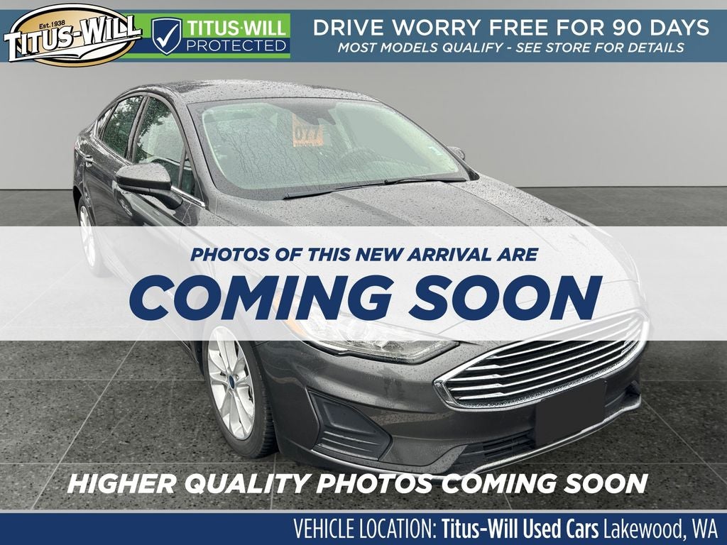 2019 Ford Fusion Hybrid SE