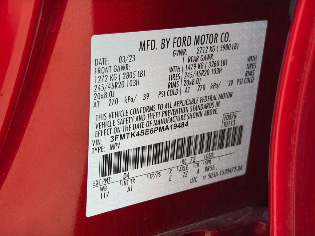 2023 Ford Mustang Mach-E GT
