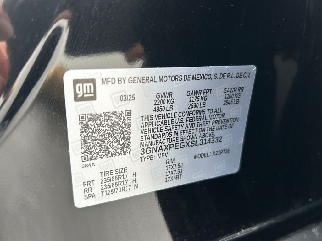 2025 Chevrolet Equinox LT