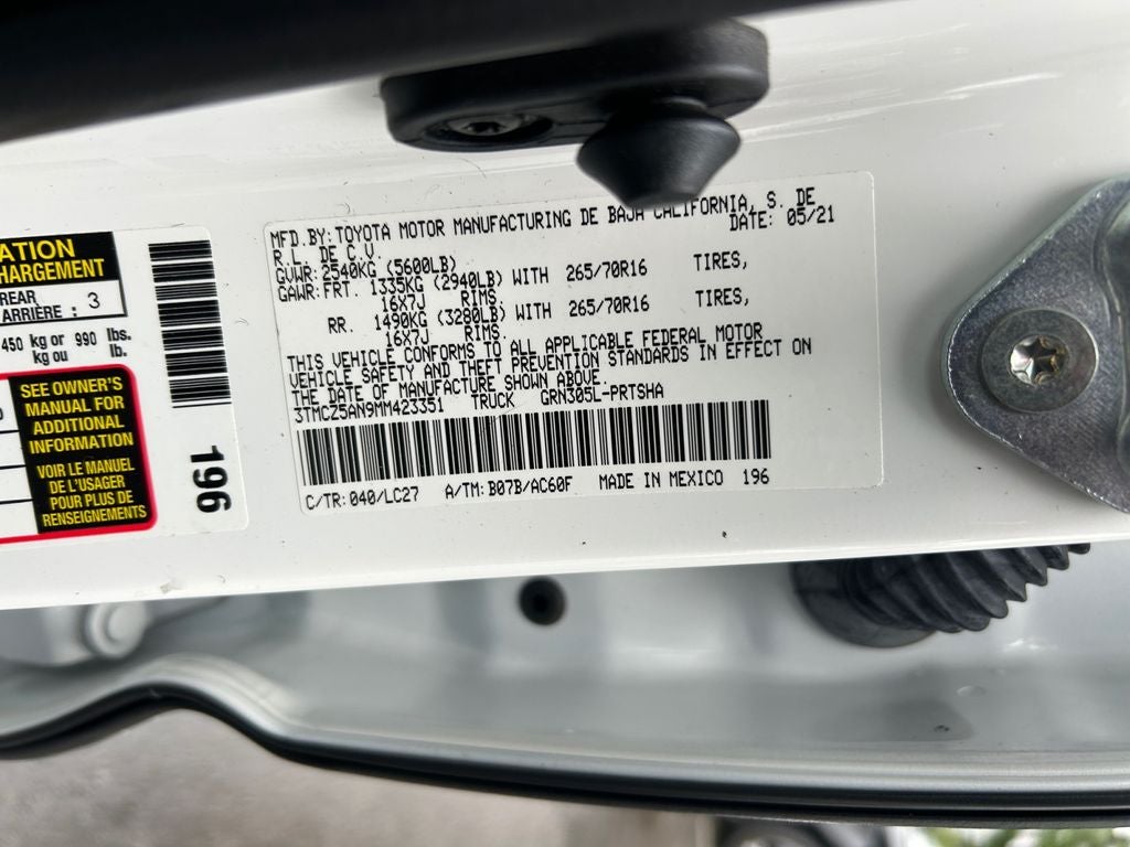 2021 Toyota Tacoma TRD Off-Road V6