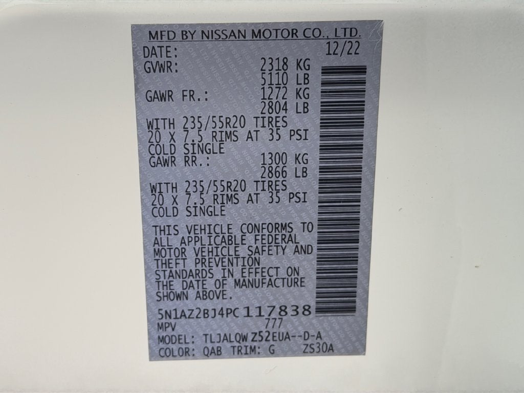 2023 Nissan Murano SV