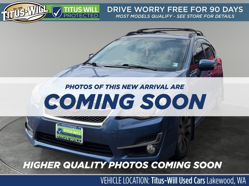2016 Subaru Impreza 2.0i Sport Limited