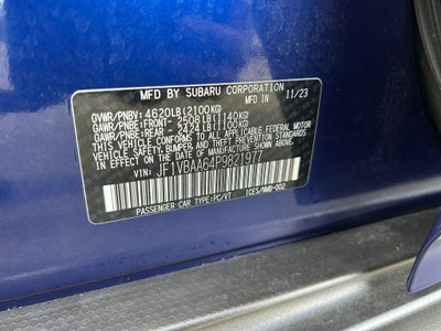 2023 Subaru WRX Base
