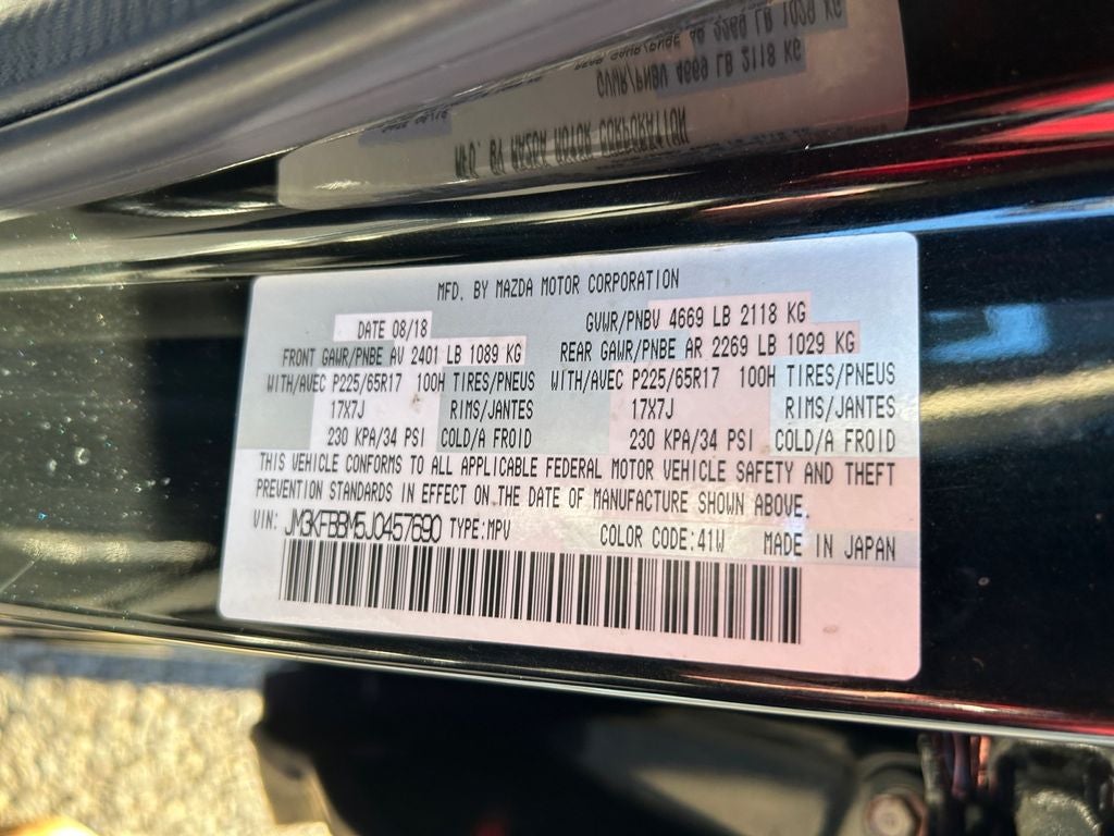 2018 Mazda Mazda CX-5 Sport