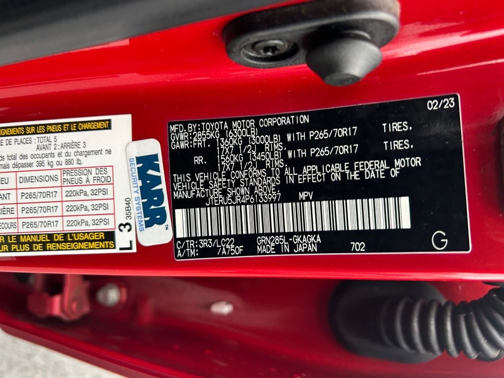 2023 Toyota 4Runner TRD Off-Road Premium