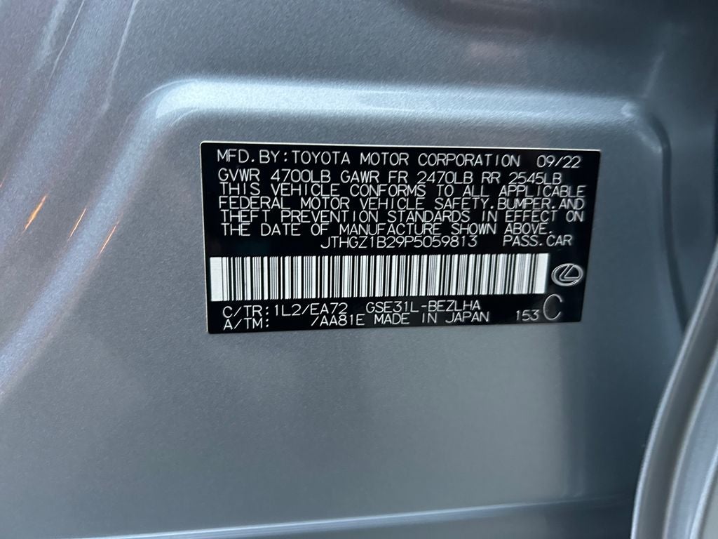 2023 Lexus IS 350 F SPORT